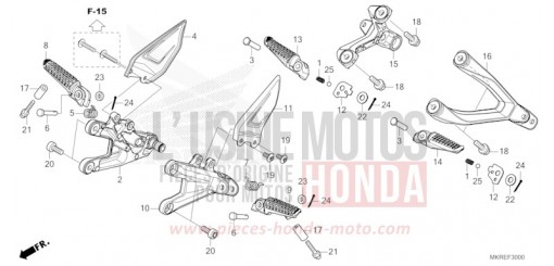 MARCHE CBR1000SPR de 2024